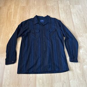 Pendleton Blue Striped Board Shirt